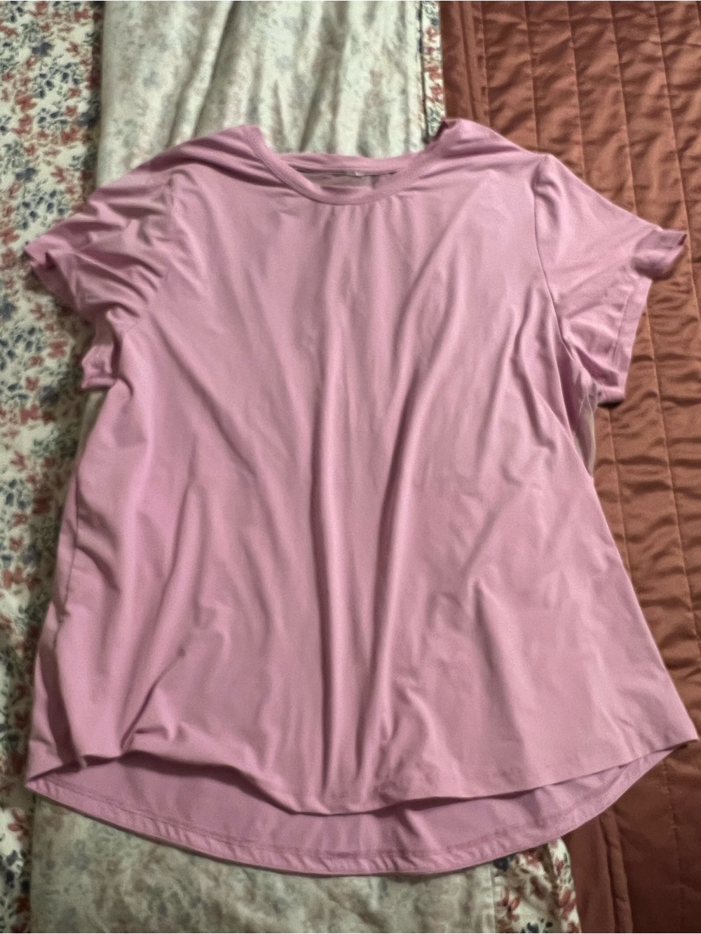 Women’s athletic top with sheer back panel - Like new
